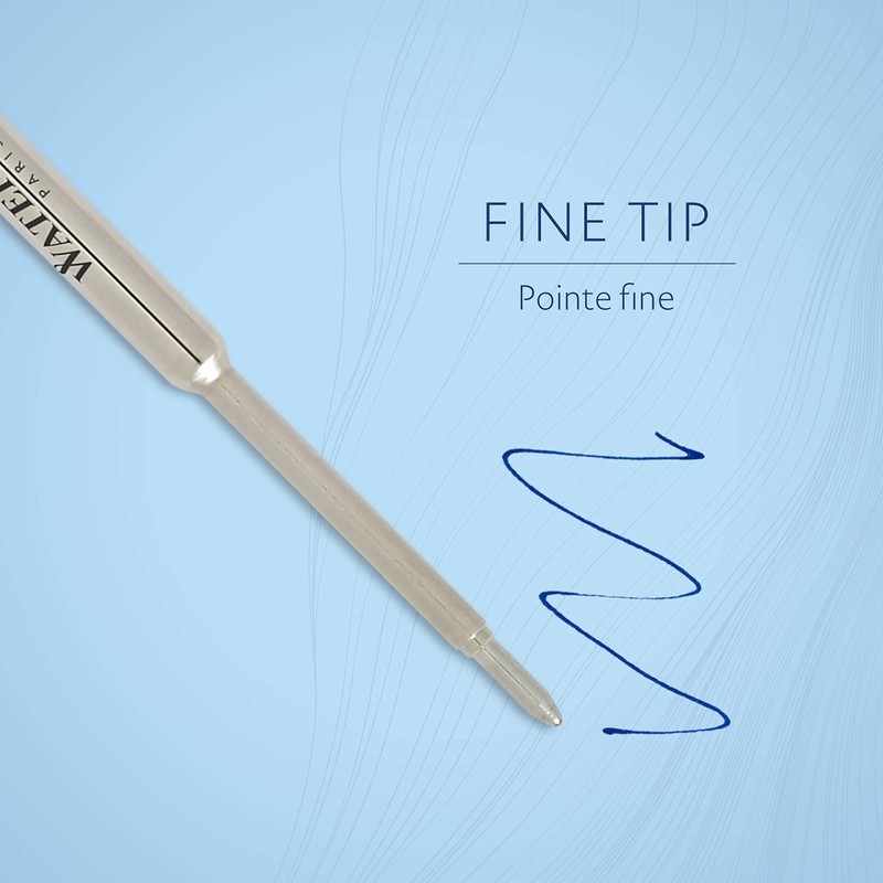Waterman Refill for Ballpoint Pen | Fine Tip | Blue