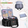LUXJA Large Capacity Craft Bag with Shoulder Strap, Craft Tote