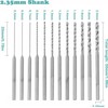 KEWAYO 12Pcs Micro Twist Drill Bit Set, 0.5-2.0mm Tiny Drill