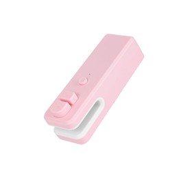 Coehaopike 2 in 1 Bag Cutter and Sealer, Upgrade Bag Sealer Heat Seal, Portable Vacuum Food Sealer Bag Sealing Machine for Plastic Bags Snack Bags (Pink)