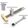 Nicunom 2 Pack Bench Dog Clamp, 3/4" Dog Hole Clamp