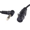 tunghey 2Pack Right Angle 6.35mm Mono to XLR 3 Pin