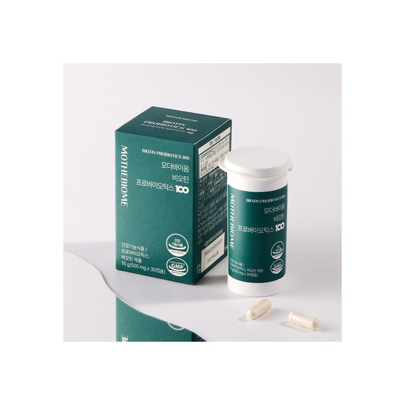 High-Concentration Biotin Probiotics 10 Billion Lactic Acid Bacteria 30 Capsules