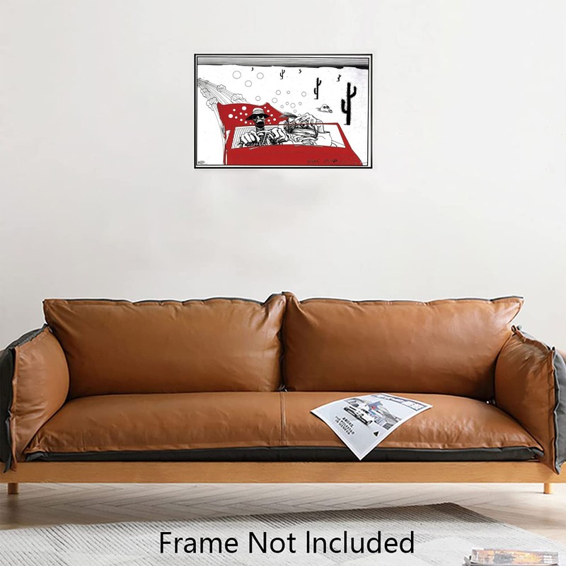 Póster de Ralph Steadman Fear and Loathing sin marco, 30