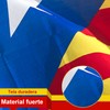 Large Catalan Flag 5ft x 3ft Free Standing Catalan Flag