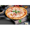 FORMEGOLOSE, Stainless Steel Pizza Pan 32 cm Double Layer Non-Stick