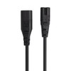 LBSC IEC 60320 C8 Plug to C7 Receptacle Male to