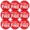 Stone Melon 144 BOGOF Stickers/Sale Labels/Shop Stickers Buy One Get