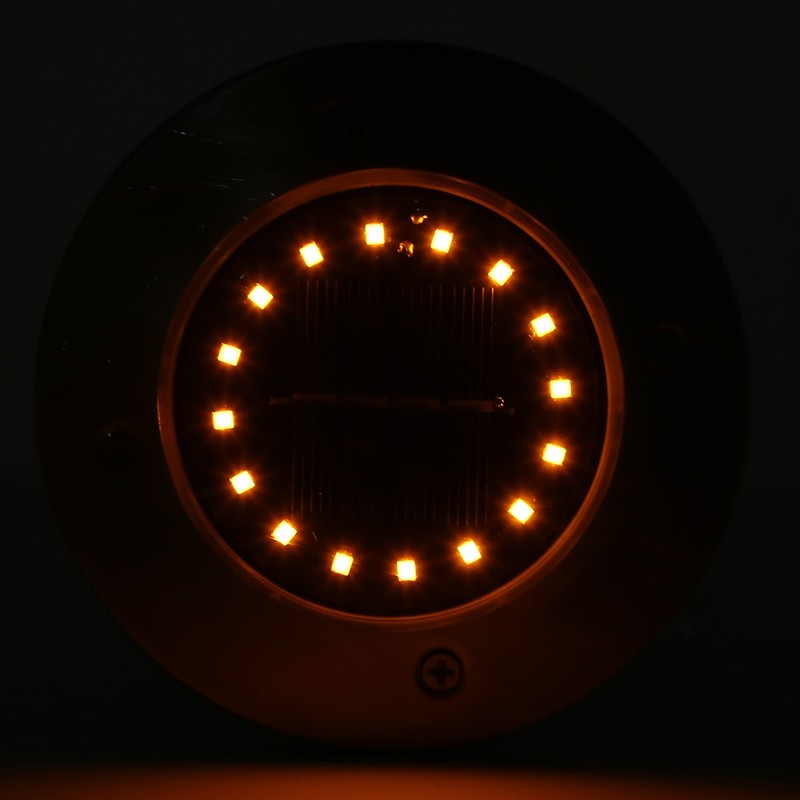 5Pcs Solar Power Underground Light Landscape Lamp 16 LED RainProof