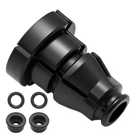 JUUDDENPARTS 1K0798741 Universal Brake Clutch Slave Master Cylinder Pipe Connector Joint Clip Seal Gasket Repair Kit, Replaces 02F141143A