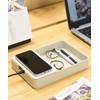 BRUNO BDE052-NV Wireless Charger Navy Bruno Wireless Charger Desk Organizer