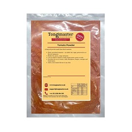 Tomato Dried Powder - Catering Shaker Jar - 600g (Ideal for use in curries, chilli, Bolognese, burgers, sausages and bread mixes)