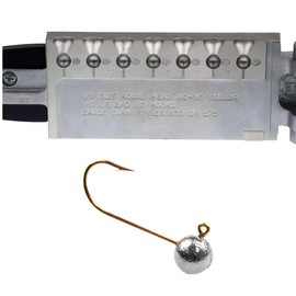 Do It Mold Round Head Jig PRO-101Size Jig 1/8 voz Do it Mold (1251) PRO-101 RHNC 1/8 Cavities 7 Total