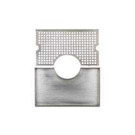 Goodmanns: 304 Stainless Steel Drip Tray-Home Mini Bar - Draft Beer Tower - Coffee Station Beverage Catcher - Non Slip Bottom - For Restaurants Tap Rooms Wet Bars Kitchen Countertop - Dishwasher Safe