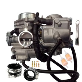 SVKZGFZ Carburetor for Honda Shadow ACE 750 VT750C VT750CD 1998-2003, Shadow Spirit 750 VT750DC 2001-2007 VT750C2 2007 Replace #16100-MBA-980 (with Intake Manifold + Brush Set)