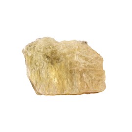 Kidz Rocks Neon Yellow Muscovite Book Mica 1 1/4" Raw Rock Mineral Specimen Geology Sample Collectible Rough Stone