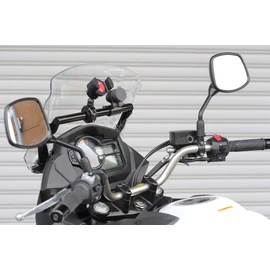 Kijima V-STROM650/XT ABS SUZUKI 204-0684 Motorcycle Parts Handle Mount Stay, Black