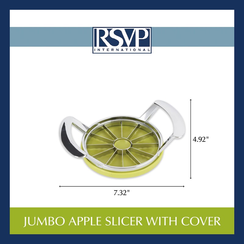 RSVP International Kitchen Tool Collection Core and Slice Apples, Jumbo