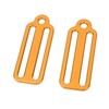 Scubas Diving Slide Fixing Buckle Stoppers Aluminium Alloy Lightweight Weight