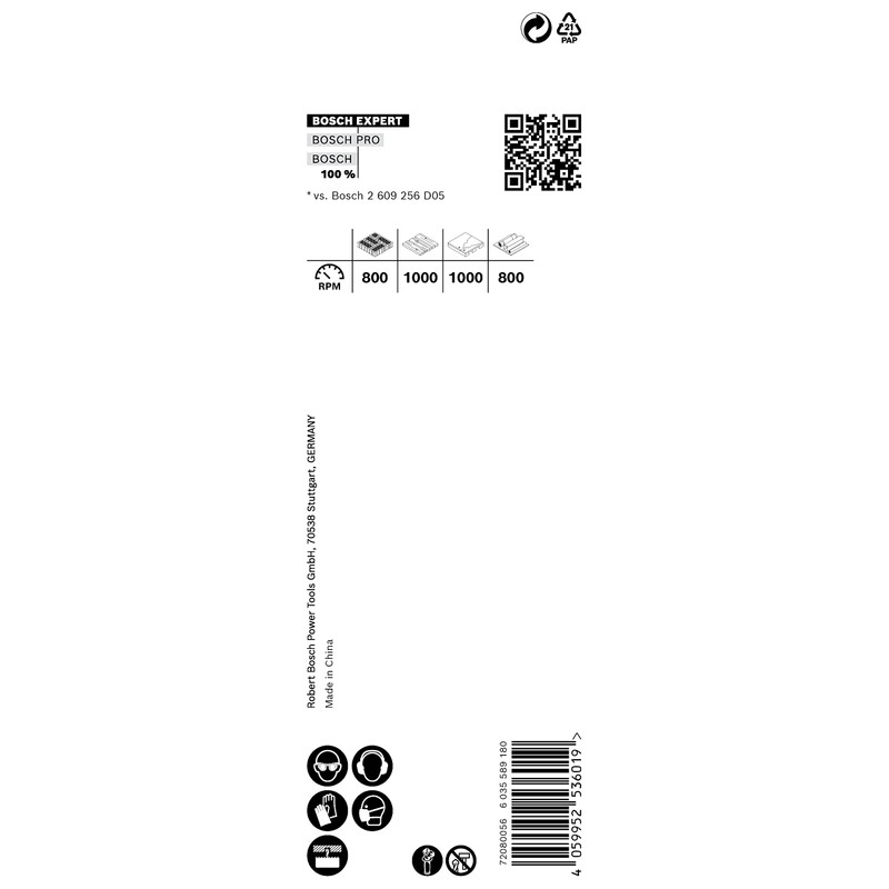 Bosch Professional 1 x Expert Construction Material hole saw (for