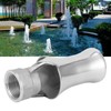 Stainless Steel Cedar Shaped Fountain Nozzle Adjustable Water Spray Head
