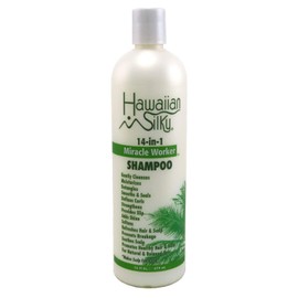 Hawaiian Tropic Tropic Silky 14 In 1 Miracle Worker Shampoo Gently Cleanses Moisture Hair 16oz, 16 Oz