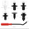 Unbranded 100 PCS Car Clips 6 Sizes Trim Push Retainer