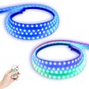 OPL5 Dream Color 2Pcs Truck LED Running Board Lights Sequential