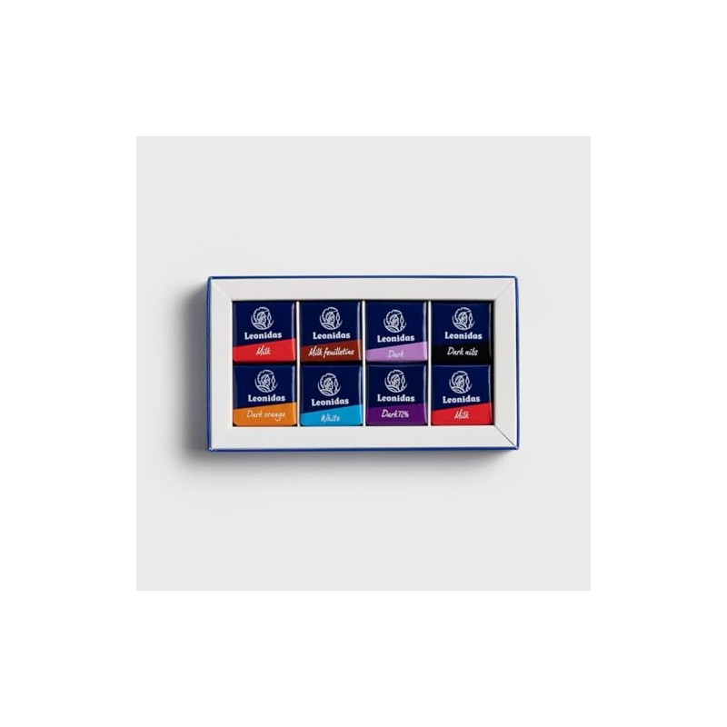 Leonidas Belgian Chocolate Gift Box Assorted Napolitains - 24 pcs.