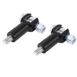 Passenger Foot Peg Support Mount Clevis Kit Compatible With Harley Davidson Softail 2000-2006 (Black)