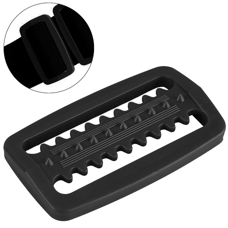 Baxnore 2PCS ABS Diving Weight Belt Buckle, Slide Keeper with