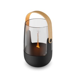 Stadler Form Aroma Diffuser and Lantern Sophie Little, with a Battery Running time of up to 7 Hours, Suitable for Indoor and Outdoor use, Illuminating and Fragrant, with Flame Effect, Black
