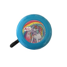 Unicorn Paradise Bicycle Bell, Pink or Blue (Blue)