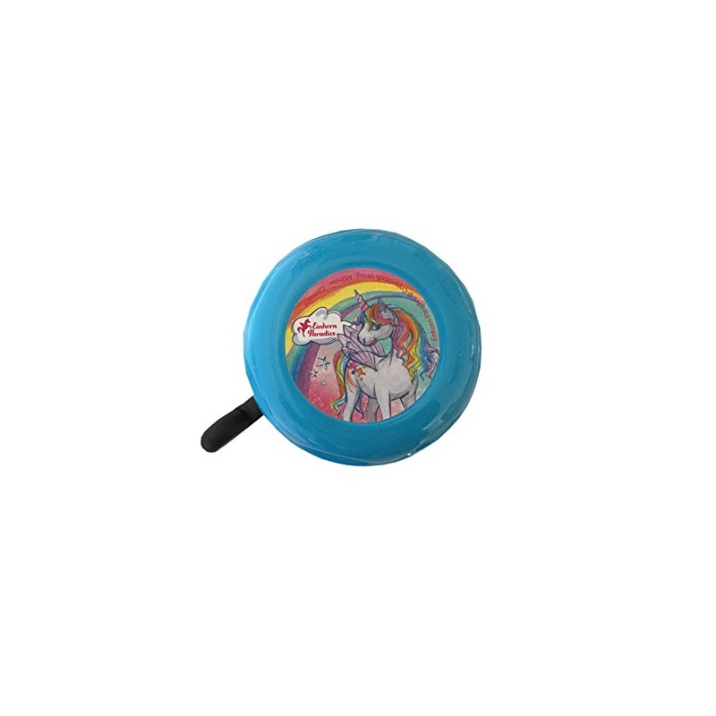 Unicorn Paradise Bicycle Bell, Pink or Blue (Blue)