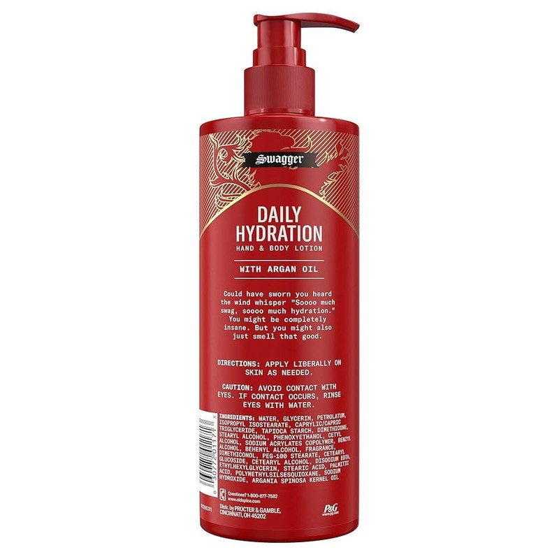 Old Spice Hand & Body Lotion for men, 24-hour 7