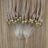 Full Shine Micro Link Real Human Hair Extensions Color 18/613