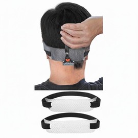 Quality Time Neck Hair Line, 2 Neckline Templates for Shaving and Keeping a Clean and Nice Neck Hairline: Stencils/Guards/Guides for Neckline Haircut, Do-it-Yourself