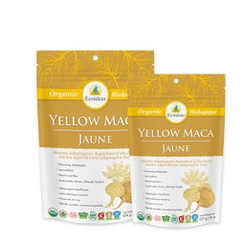 Ecoideas Organic Raw Maca, Black Maca / 454g