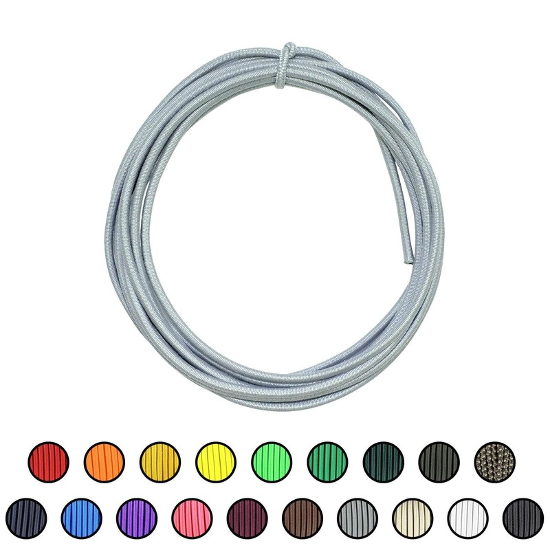 SGT KNOTS Marine Grade Bungee Cord - 100% Elastic Cord,