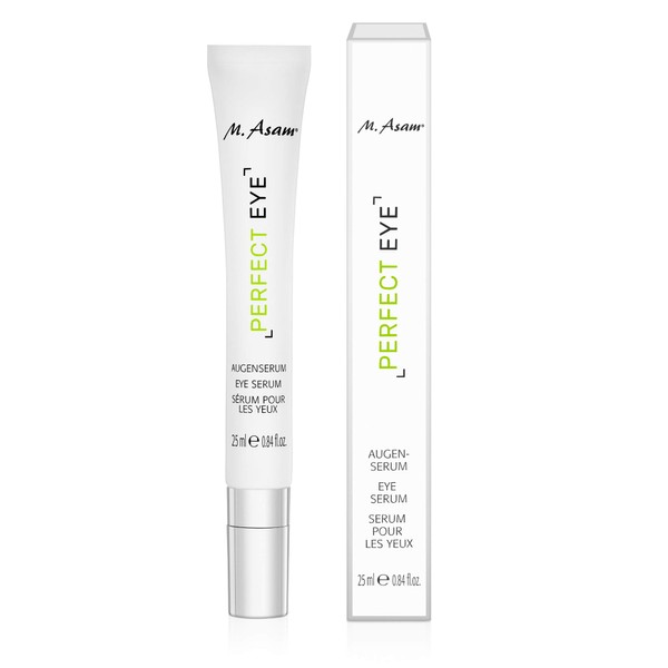 M. Asam Perfect Eye Serum with Grapeseed Oil & Hyaluronic Acid - Anti-Aging Eye Gel, Instant Eye Lift - reduces fine lines, wrinkles & dark circles, refreshing & cooling texture, 0.84 Fl Oz