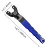 Cionyce Adjustable Pin Spanner Wrench Lock-Nut Angle Grinder Wrench for