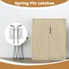 Spring Loaded Latch Pin(2Pcs Left + 2Pcs Right), 304 Stainless