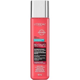 L’Oreal Paris Revitalift 5% Pure Glycolic Acid Peeling Toner with Aloe Vera, Alcohol Free, Fragrance Free 6 fl oz