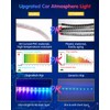 GLL RGBIC Car Interior Lighting, Ambient Lighting, Improved Dual Line