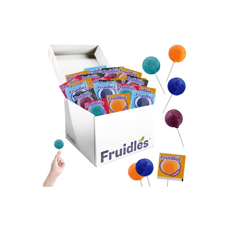 Lollipops Candy Suckers for Kids, Assorted Mix Flavors, 8 Bulk