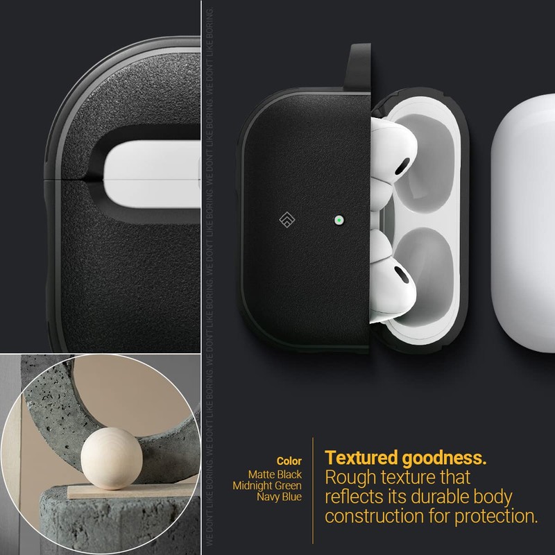 Caseology AirPods Pro 2nd Generation TPU Premium Sandstone Textured Durable
