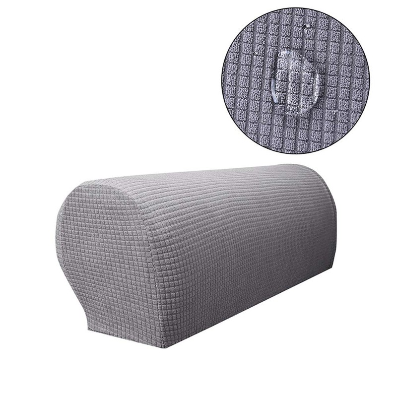 LERTREE 1 Pair Sofa Arm Slipcovers Elastic Sofa Armrest Protectors