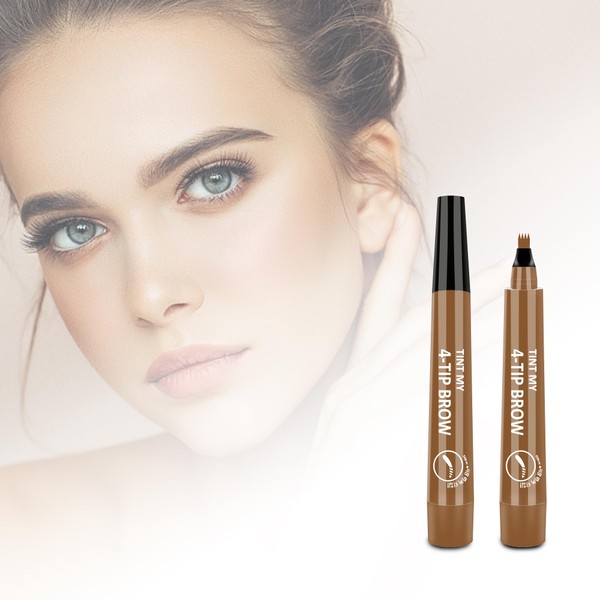 CUBLIVE 2024 New Magic Eyebrow Pencil, 3D Waterproof Microblading Eyebrow
