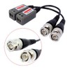 BW PAIR CCTV Camera BNC CAT5 Video Balun Transceiver Cable