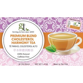 GoTo Tea Cholesterol Tea Premium Blend (20 Tea Bags) (2-Pack)